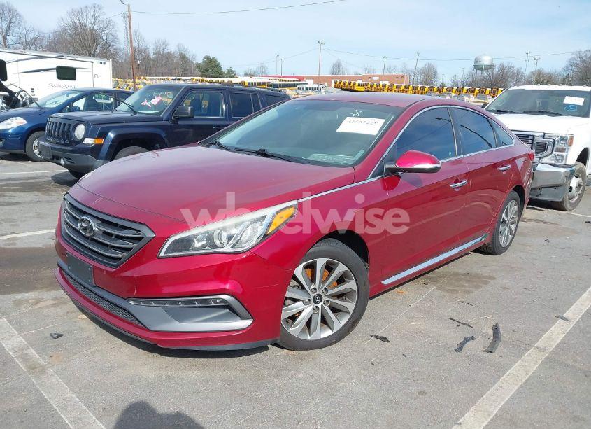 Photo 2 of 2016 Hyundai Sonata SPORT (VIN 5NPE34AF0GH270849)