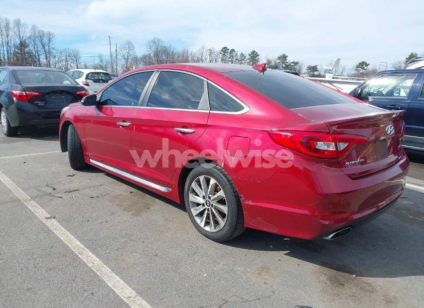 Photo 3 of 2016 Hyundai Sonata SPORT (VIN 5NPE34AF0GH270849)