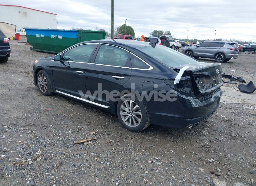 Photo 3 of 2016 Hyundai Sonata SPORT (VIN 5NPE34AF0GH281026)
