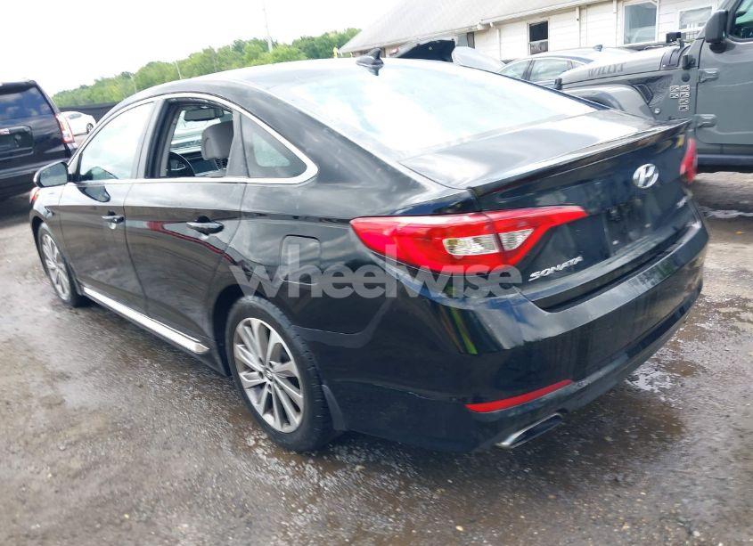 Photo 3 of 2016 Hyundai Sonata SPORT (VIN 5NPE34AF0GH312906)