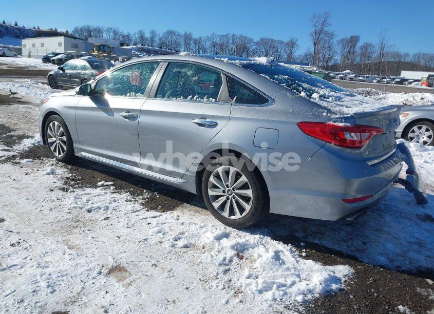 Photo 3 of 2016 Hyundai Sonata SPORT (VIN 5NPE34AF0GH325395)