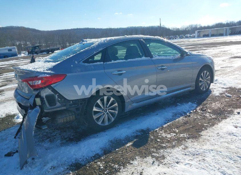 Photo 4 of 2016 Hyundai Sonata SPORT (VIN 5NPE34AF0GH325395)