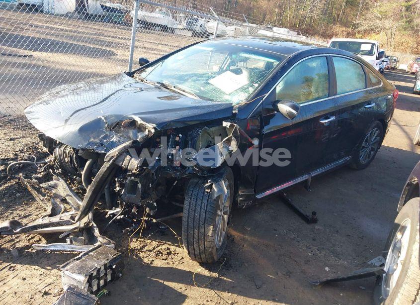 Photo 2 of 2016 Hyundai Sonata SPORT (VIN 5NPE34AF0GH344741)