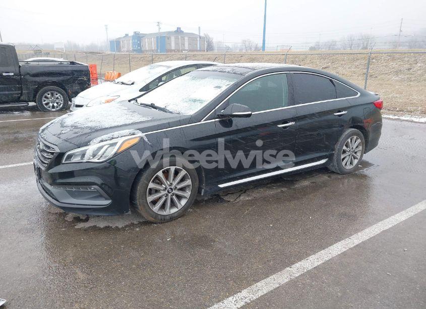 Photo 2 of 2016 Hyundai Sonata LIMITED (VIN 5NPE34AF0GH383085)