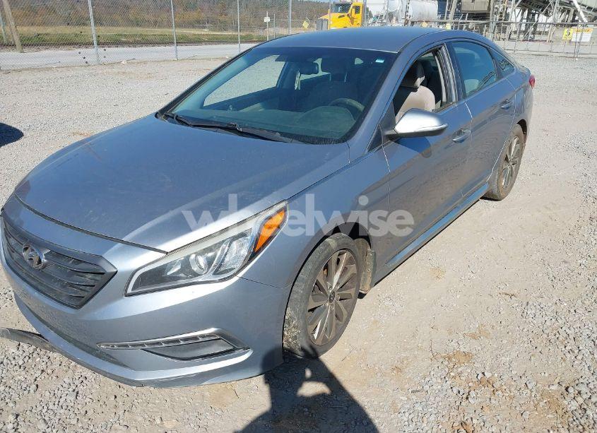Photo 2 of 2016 Hyundai Sonata SPORT (VIN 5NPE34AF0GH390649)
