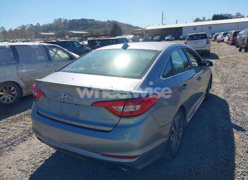 Photo 4 of 2016 Hyundai Sonata SPORT (VIN 5NPE34AF0GH390649)