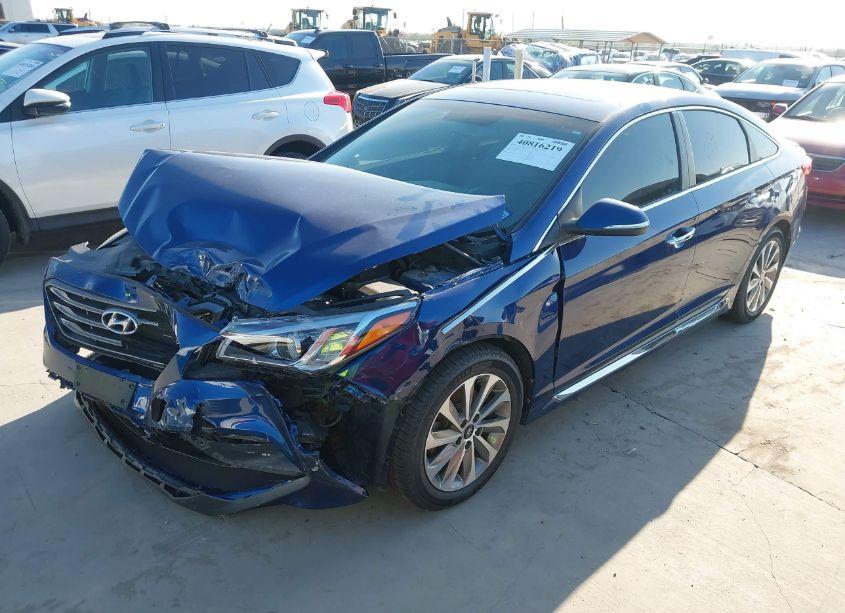 Photo 2 of 2016 Hyundai Sonata SPORT (VIN 5NPE34AF0GH423682)