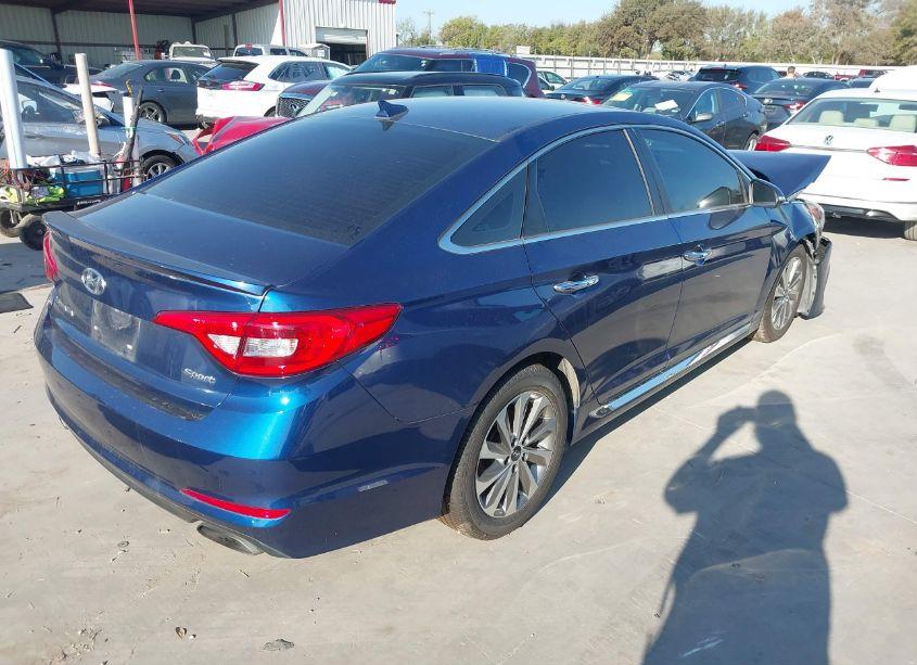 Photo 4 of 2016 Hyundai Sonata SPORT (VIN 5NPE34AF0GH423682)