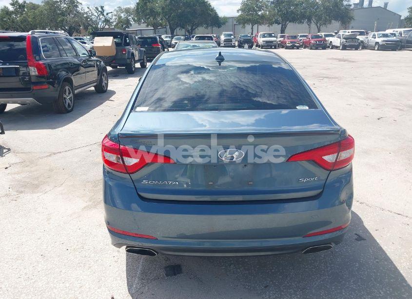 Photo 16 of 2016 Hyundai Sonata SPORT (VIN 5NPE34AF0GH426582)