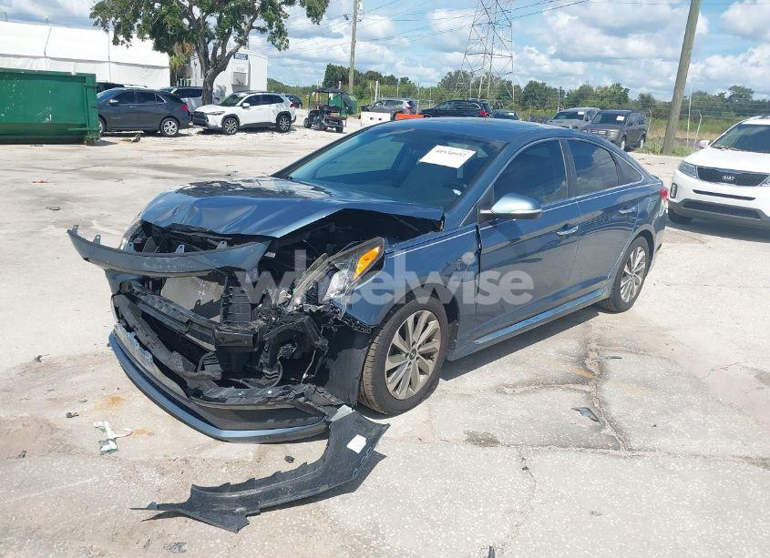Photo 2 of 2016 Hyundai Sonata SPORT (VIN 5NPE34AF0GH426582)
