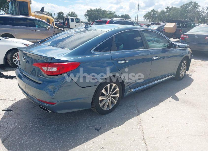 Photo 4 of 2016 Hyundai Sonata SPORT (VIN 5NPE34AF0GH426582)
