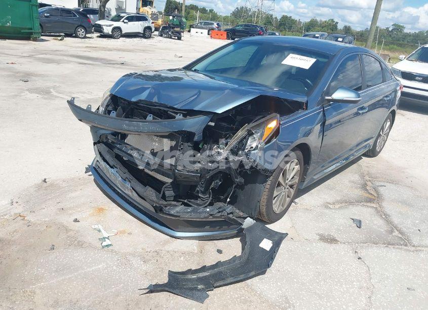 Photo 6 of 2016 Hyundai Sonata SPORT (VIN 5NPE34AF0GH426582)