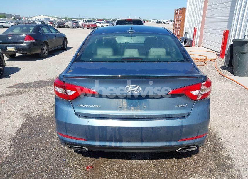 Photo 16 of 2016 Hyundai Sonata SPORT (VIN 5NPE34AF0GH434813)