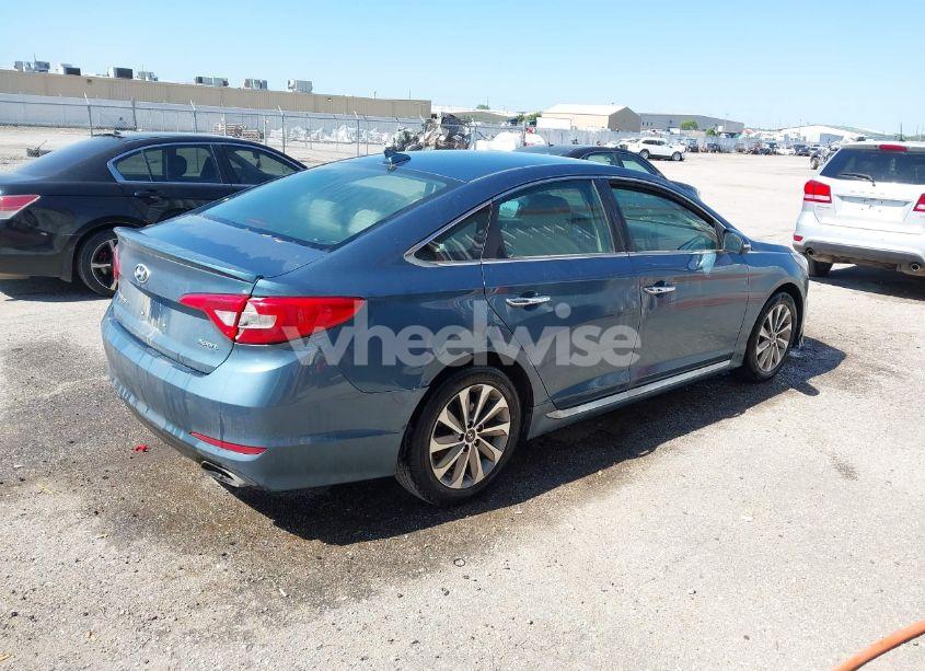Photo 4 of 2016 Hyundai Sonata SPORT (VIN 5NPE34AF0GH434813)
