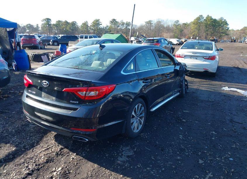 Photo 4 of 2017 Hyundai Sonata SPORT (VIN 5NPE34AF0HH481258)