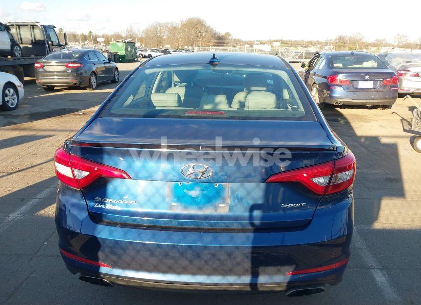 Photo 16 of 2017 Hyundai Sonata SPORT (VIN 5NPE34AF0HH493734)