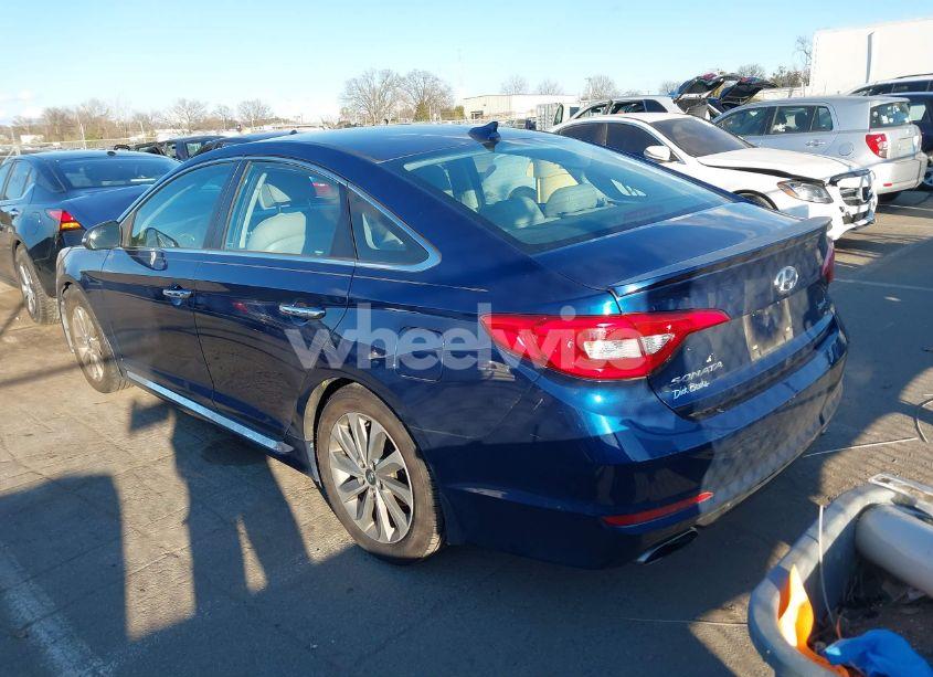 Photo 3 of 2017 Hyundai Sonata SPORT (VIN 5NPE34AF0HH493734)