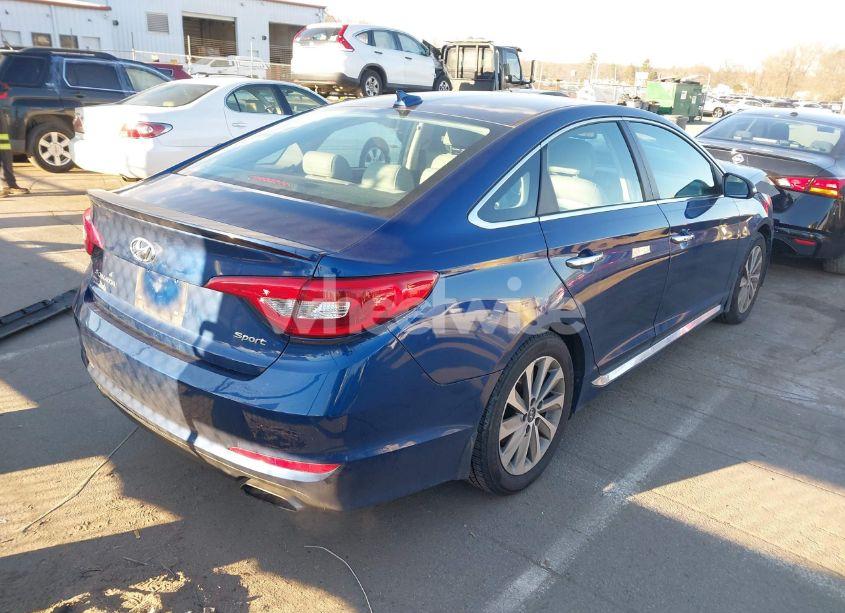 Photo 4 of 2017 Hyundai Sonata SPORT (VIN 5NPE34AF0HH493734)