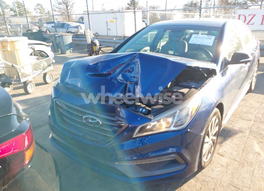 Photo 6 of 2017 Hyundai Sonata SPORT (VIN 5NPE34AF0HH493734)