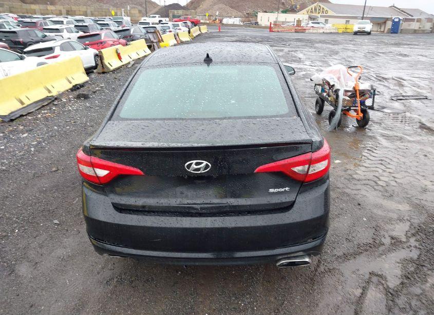 Photo 16 of 2017 Hyundai Sonata SPORT (VIN 5NPE34AF0HH506269)