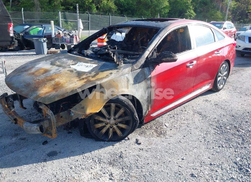 Photo 2 of 2017 Hyundai Sonata LIMITED (VIN 5NPE34AF0HH540986)