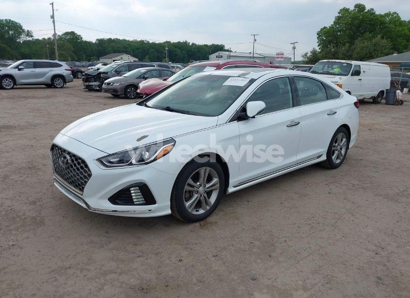 Photo 2 of 2018 Hyundai Sonata SPORT (VIN 5NPE34AF0JH600965)