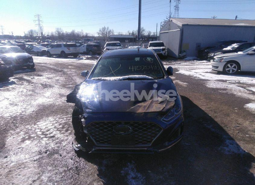 Photo 12 of 2018 Hyundai Sonata SPORT (VIN 5NPE34AF0JH665105)