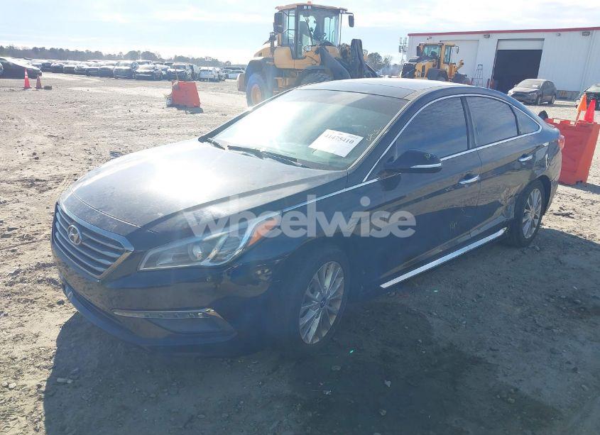 Photo 2 of 2015 Hyundai Sonata LIMITED (VIN 5NPE34AF1FH011835)