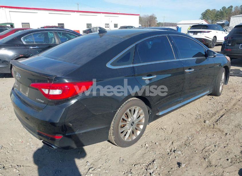 Photo 4 of 2015 Hyundai Sonata LIMITED (VIN 5NPE34AF1FH011835)