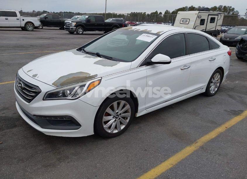 Photo 2 of 2015 Hyundai Sonata SPORT (VIN 5NPE34AF1FH027257)