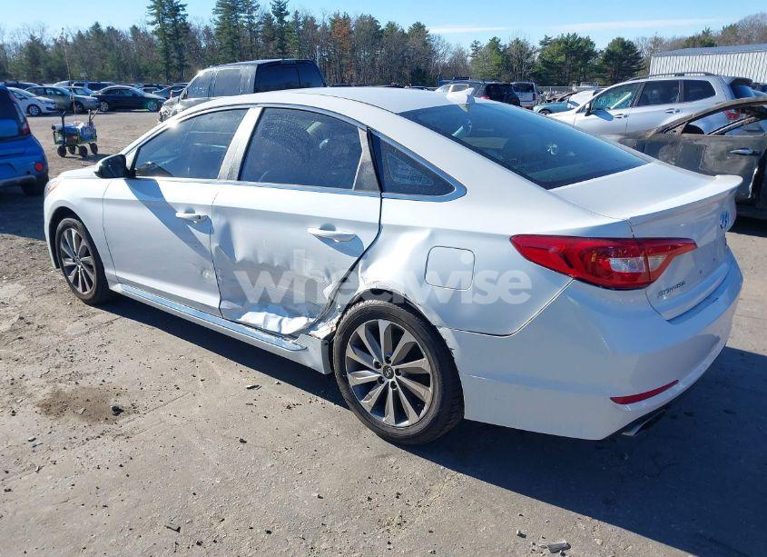 Photo 3 of 2015 Hyundai Sonata SPORT (VIN 5NPE34AF1FH107674)