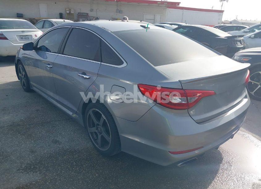 Photo 3 of 2015 Hyundai Sonata SPORT (VIN 5NPE34AF1FH140965)