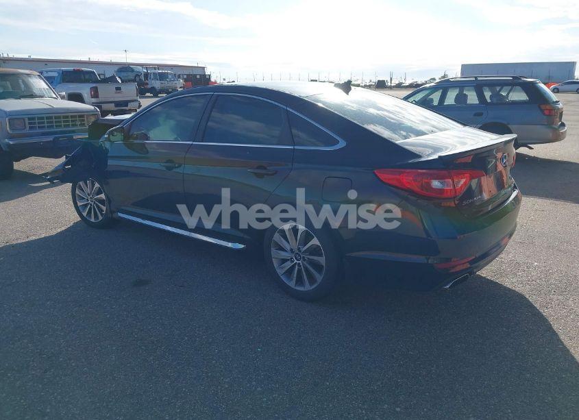 Photo 3 of 2015 Hyundai Sonata SPORT (VIN 5NPE34AF1FH225143)