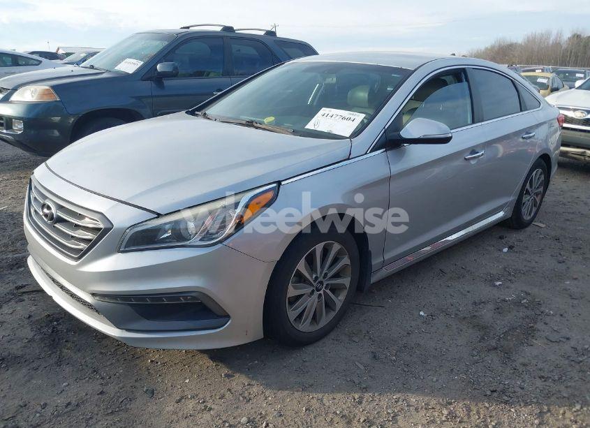 Photo 2 of 2015 Hyundai Sonata SPORT (VIN 5NPE34AF1FH243514)
