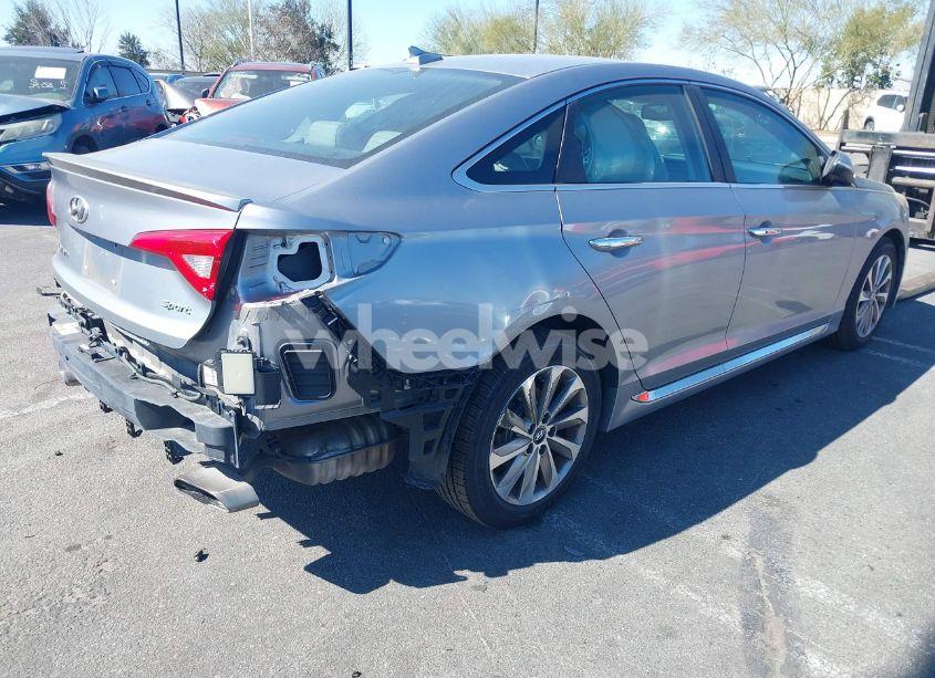 Photo 4 of 2015 Hyundai Sonata SPORT (VIN 5NPE34AF1FH244906)