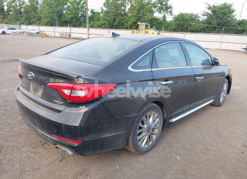 Photo 4 of 2015 Hyundai Sonata LIMITED (VIN 5NPE34AF1FH245005)