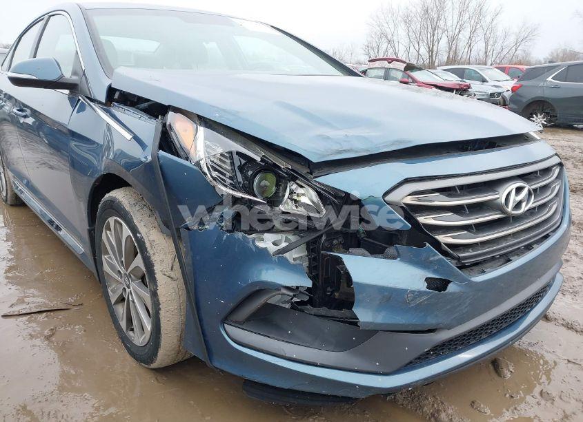 Photo 6 of 2015 Hyundai Sonata SPORT (VIN 5NPE34AF1FH247045)