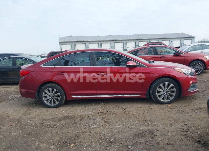 Photo 13 of 2016 Hyundai Sonata SPORT (VIN 5NPE34AF1GH293850)