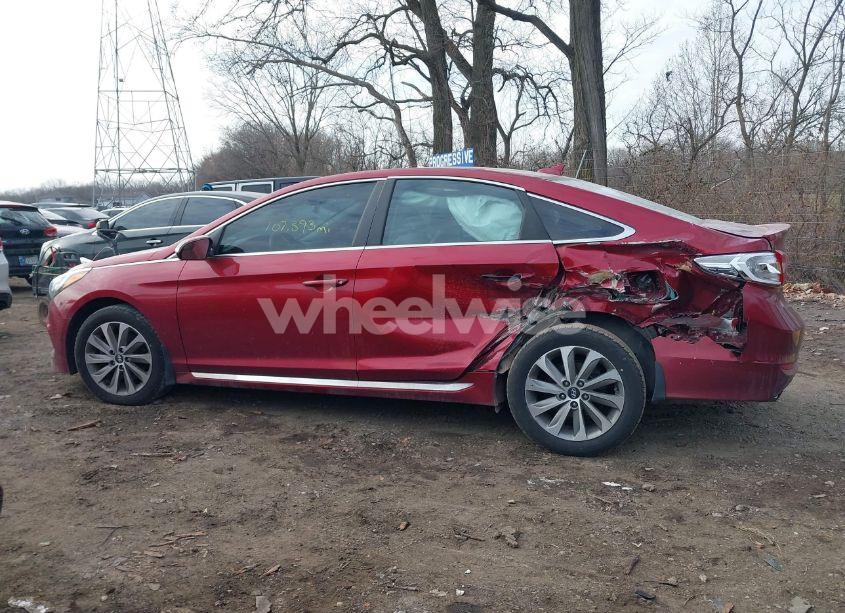 Photo 14 of 2016 Hyundai Sonata SPORT (VIN 5NPE34AF1GH293850)