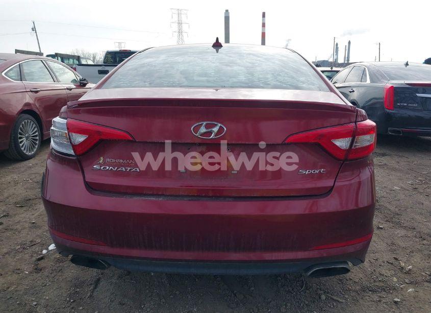 Photo 16 of 2016 Hyundai Sonata SPORT (VIN 5NPE34AF1GH293850)