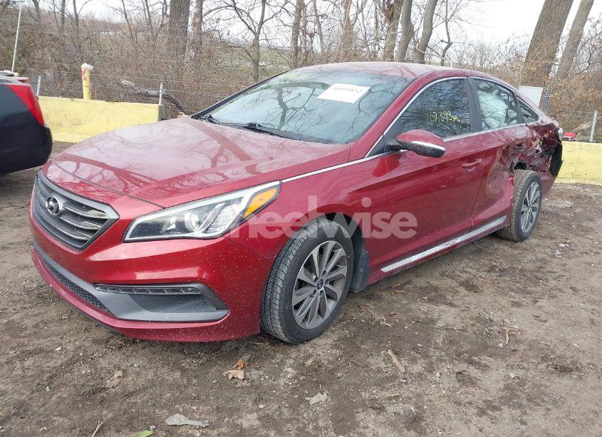 Photo 2 of 2016 Hyundai Sonata SPORT (VIN 5NPE34AF1GH293850)