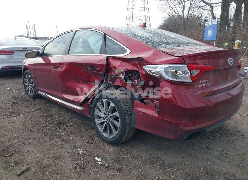 Photo 3 of 2016 Hyundai Sonata SPORT (VIN 5NPE34AF1GH293850)