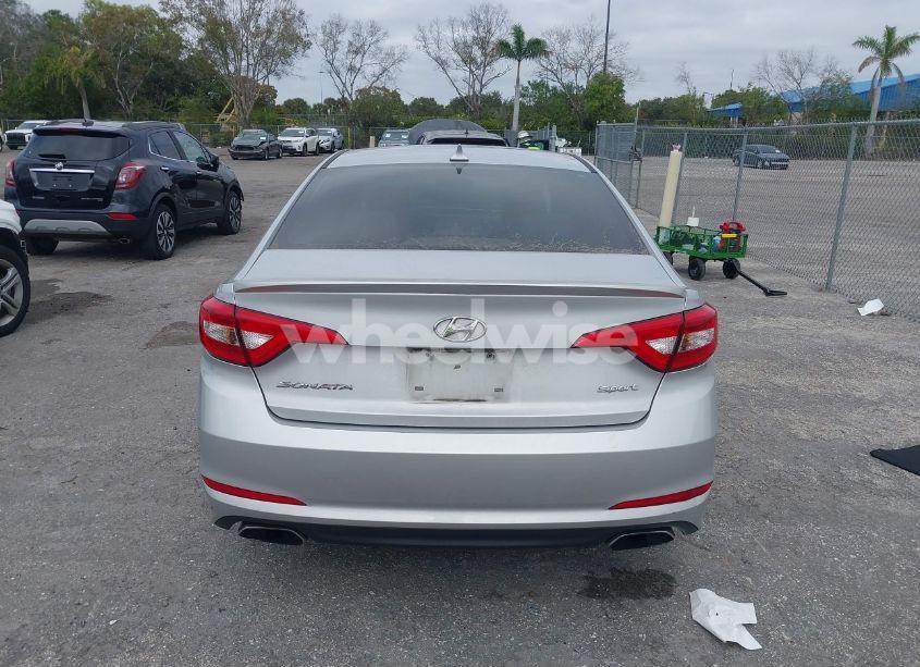 Photo 16 of 2016 Hyundai Sonata SPORT (VIN 5NPE34AF1GH333182)