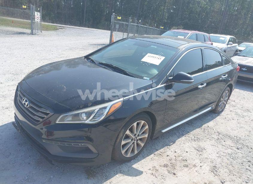 Photo 2 of 2016 Hyundai Sonata LIMITED (VIN 5NPE34AF1GH338883)