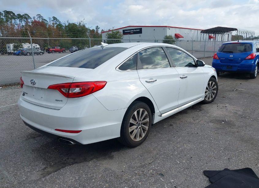Photo 4 of 2016 Hyundai Sonata SPORT (VIN 5NPE34AF1GH379076)
