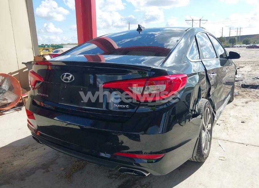 Photo 4 of 2016 Hyundai Sonata SPORT (VIN 5NPE34AF1GH380809)