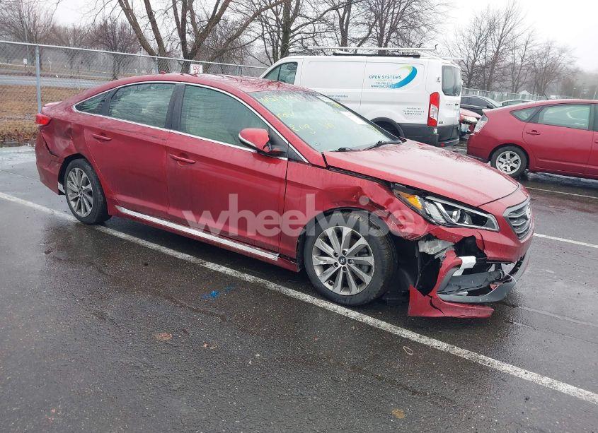 2016 Hyundai Sonata SPORT (VIN 5NPE34AF1GH389428) main photo