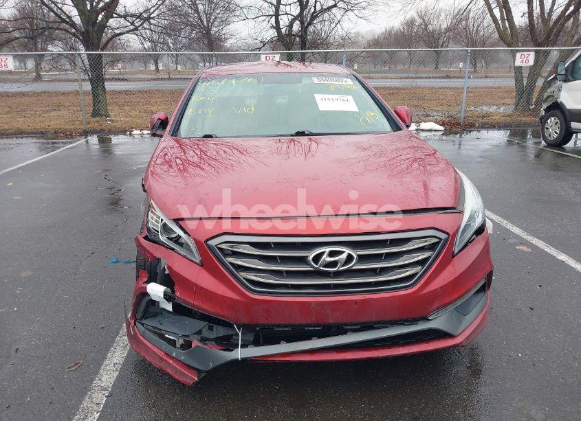 Photo 12 of 2016 Hyundai Sonata SPORT (VIN 5NPE34AF1GH389428)
