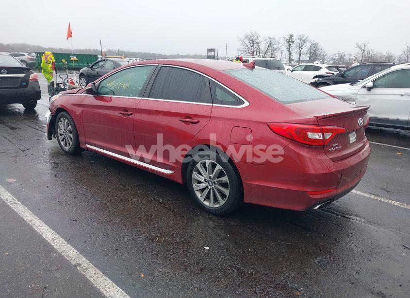 Photo 3 of 2016 Hyundai Sonata SPORT (VIN 5NPE34AF1GH389428)