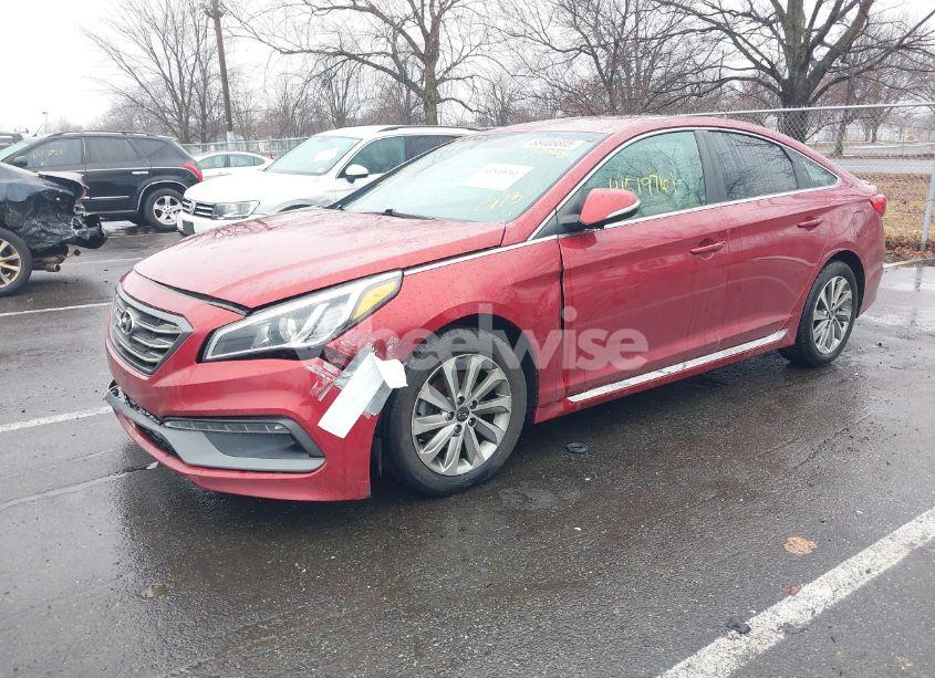 Photo 6 of 2016 Hyundai Sonata SPORT (VIN 5NPE34AF1GH389428)